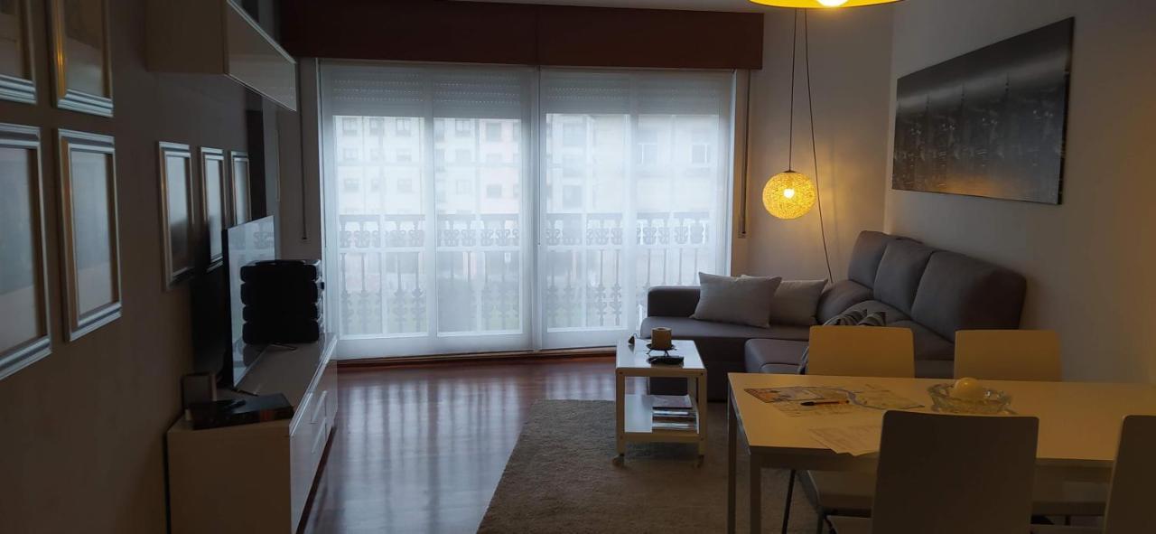 Moderno Y Luminoso 2 Dormitorios Con Todas Las Comodidades En Pontevedra Ciudad Exteriör bild