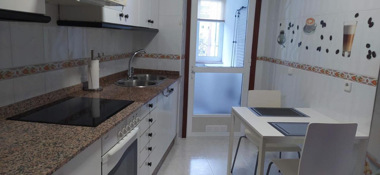 Moderno Y Luminoso 2 Dormitorios Con Todas Las Comodidades En Pontevedra Ciudad Exteriör bild