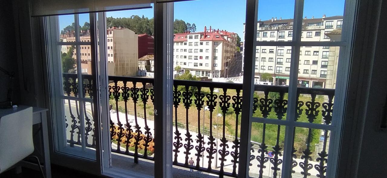Moderno Y Luminoso 2 Dormitorios Con Todas Las Comodidades En Pontevedra Ciudad Exteriör bild