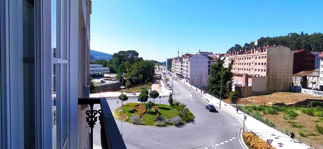 Moderno Y Luminoso 2 Dormitorios Con Todas Las Comodidades En Pontevedra Ciudad Exteriör bild
